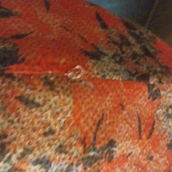 Hugo Boss Orange Floral Sleeveless Key Hole on the Back Silk Mini Dress Size 2 - Picture 3 of 10